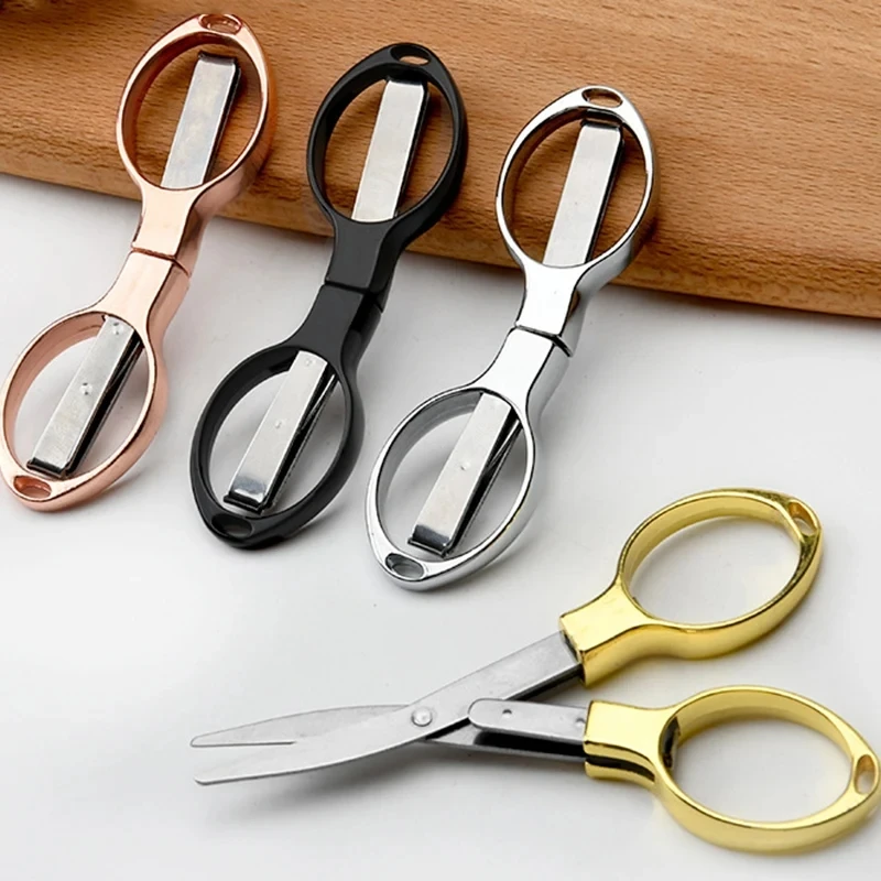 Scissors Stainless Craft - Mini tijeras plegables con mango de