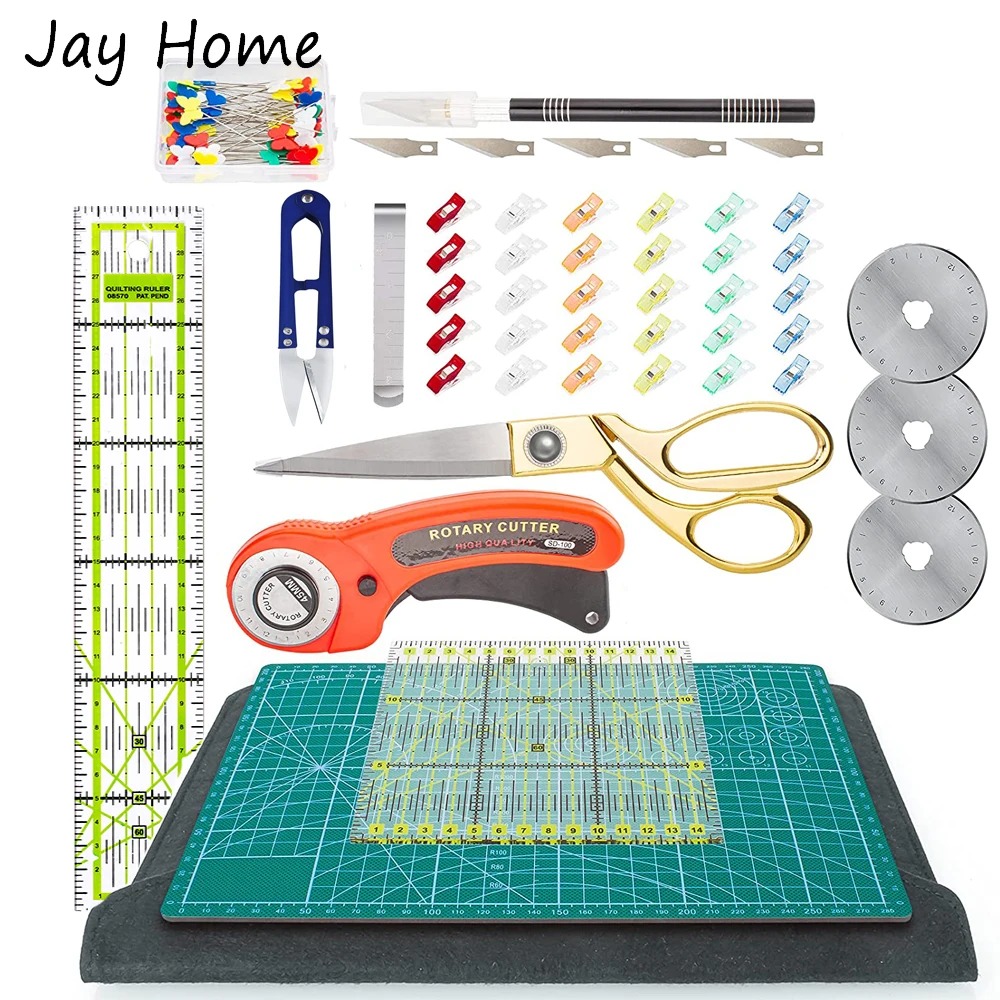 Scissors Stainless Craft - Juego de cortadores rotativos de 42