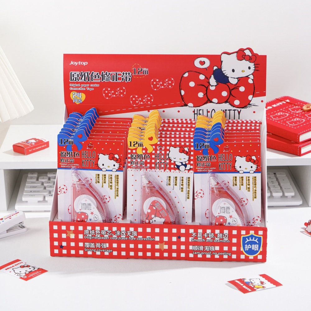 Correction Tape Roller - Cinta Correctora Original Hello Kitty de