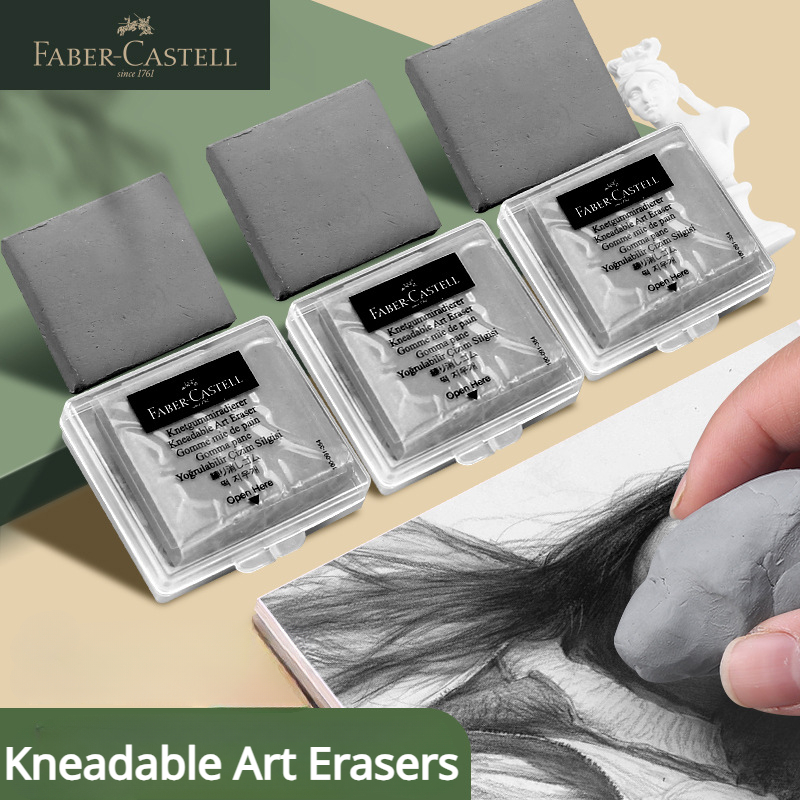 Rubber Eraser Kneaded - Borradores amasados artísticos de dibujo faber-castell,