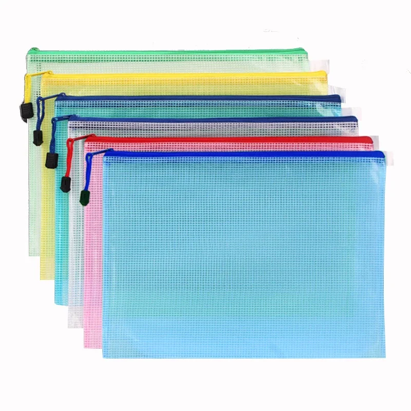 Portfolio Folder Zip - Carpeta de almacenamiento de papelería, bolsa