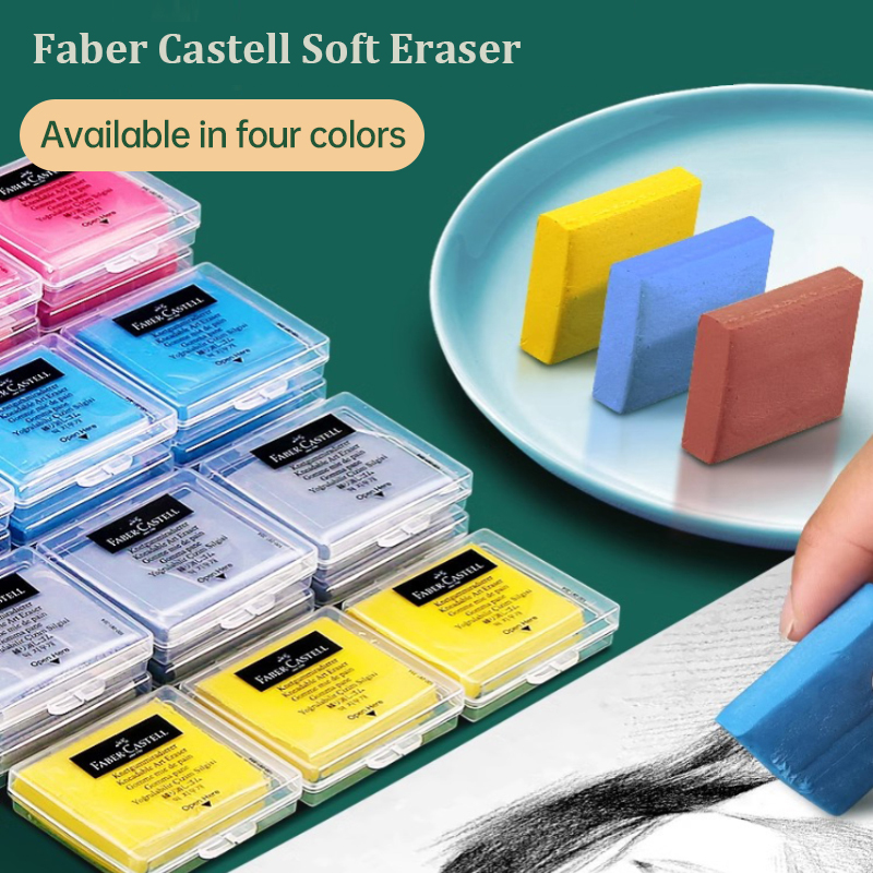 Rubber Eraser Kneaded - Faber-castell-goma de plasticidad, borrador de arte