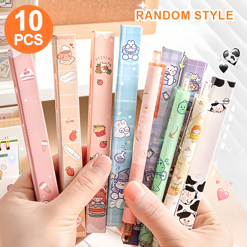 Stationery Office - 10 bolígrafos de gel individuales en