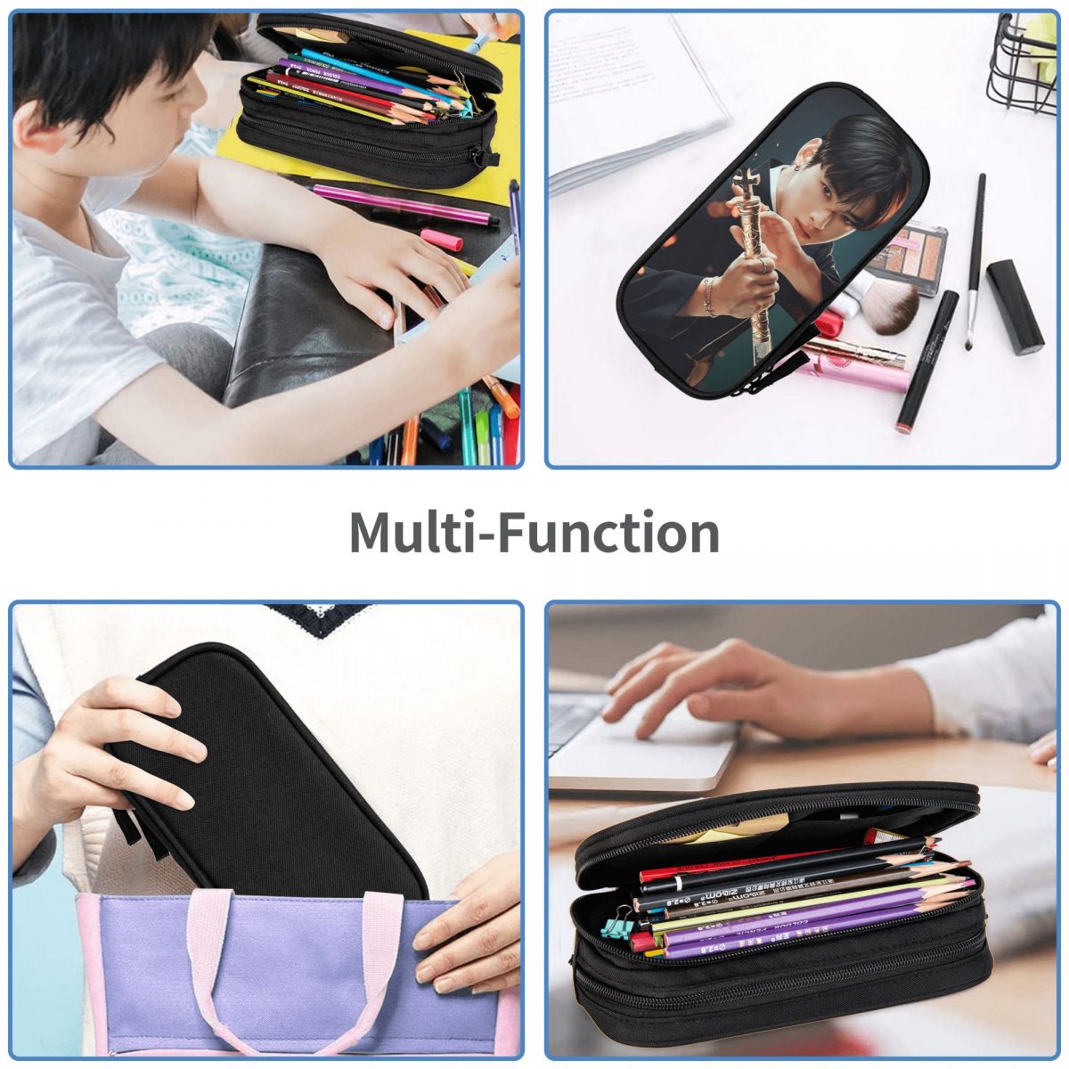 Estuche para lápices Cha Eunwo - Stationery And Office Supply Chain reseña y precio