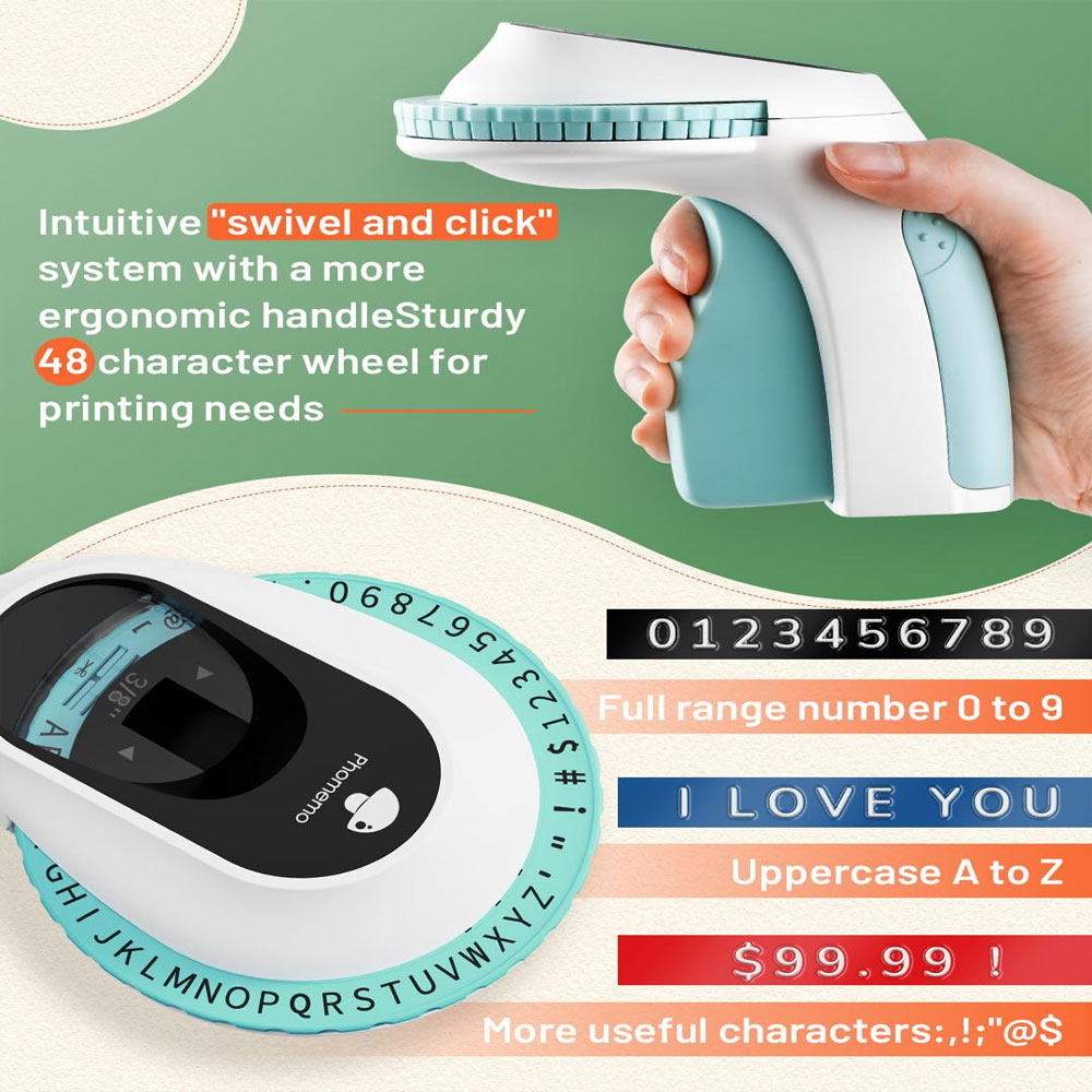 Impresora de etiquetas en reli - Label Printer Tape reseña y precio