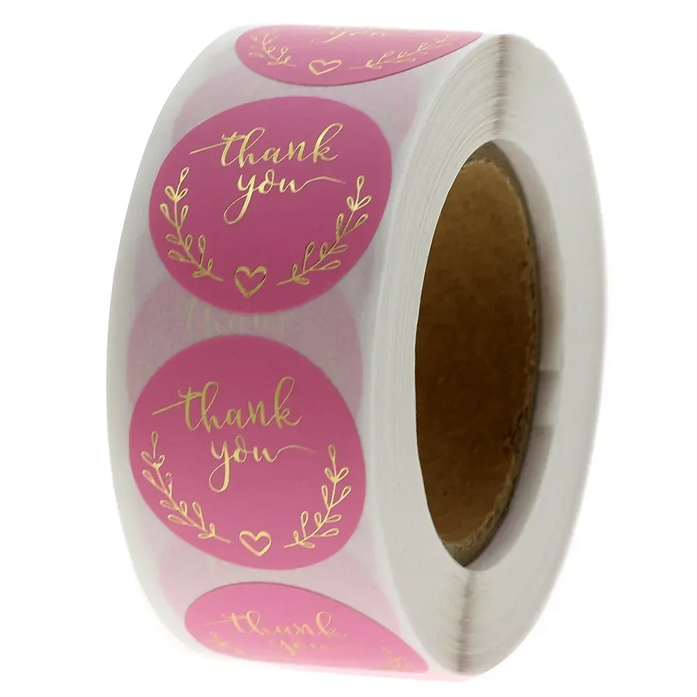 50-500 Uds pegatina de agradec - Stationery Supply Business reseña y precio
