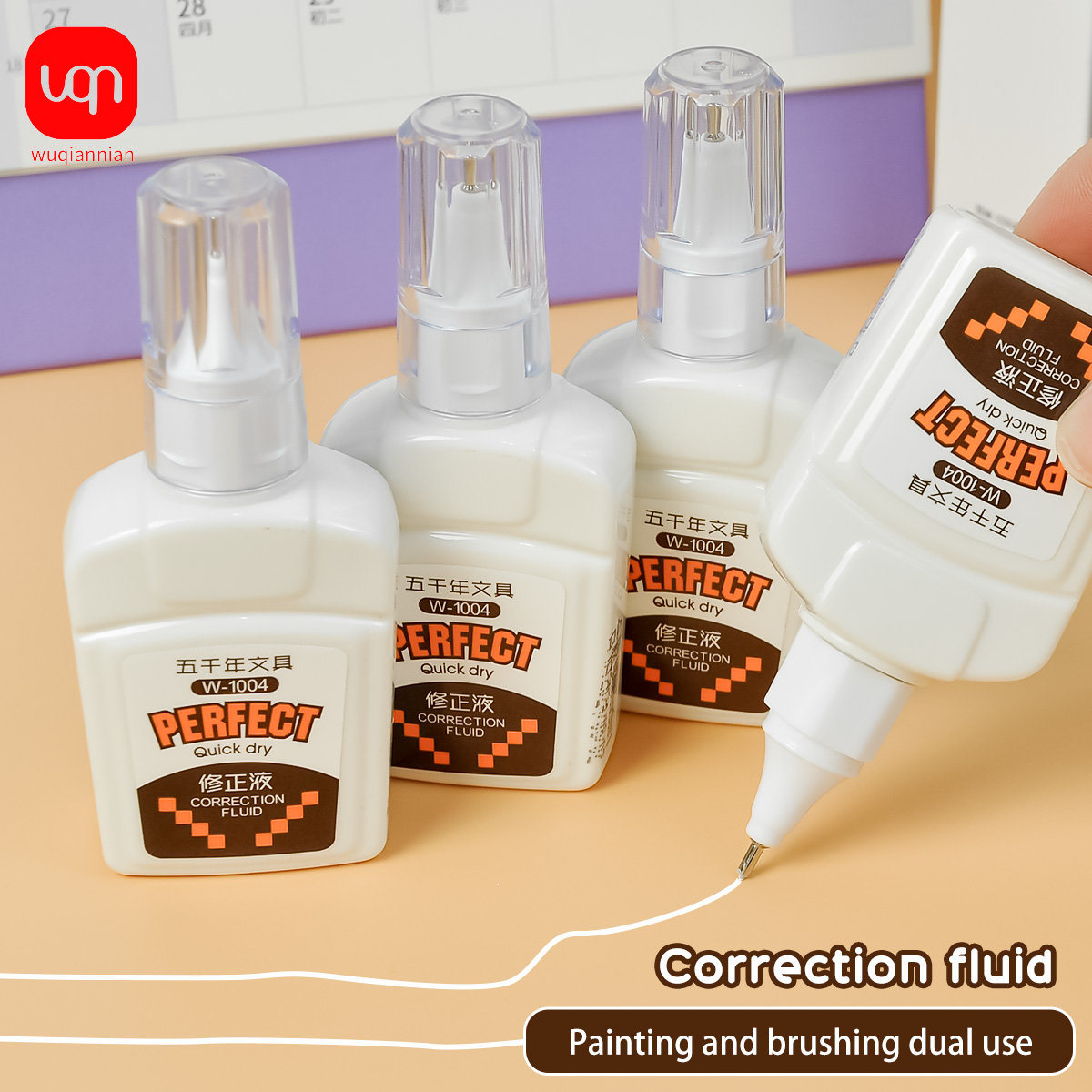 WQN-3/6/12PCS18ml Fluido corre - Correction Fluid White reseña y precio