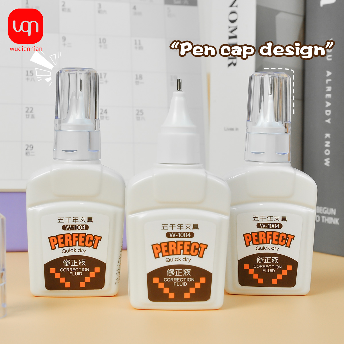 WQN-3/6/12PCS18ml Fluido corre - Correction Fluid White reseña y precio