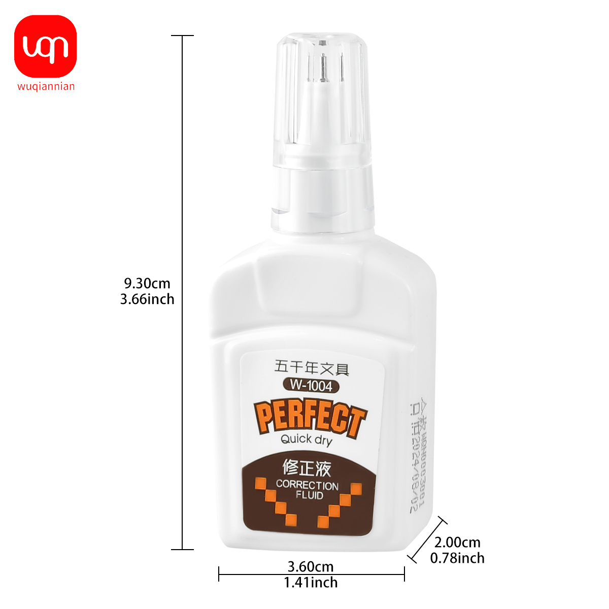 WQN-3/6/12PCS18ml Fluido corre - Correction Fluid White reseña y precio