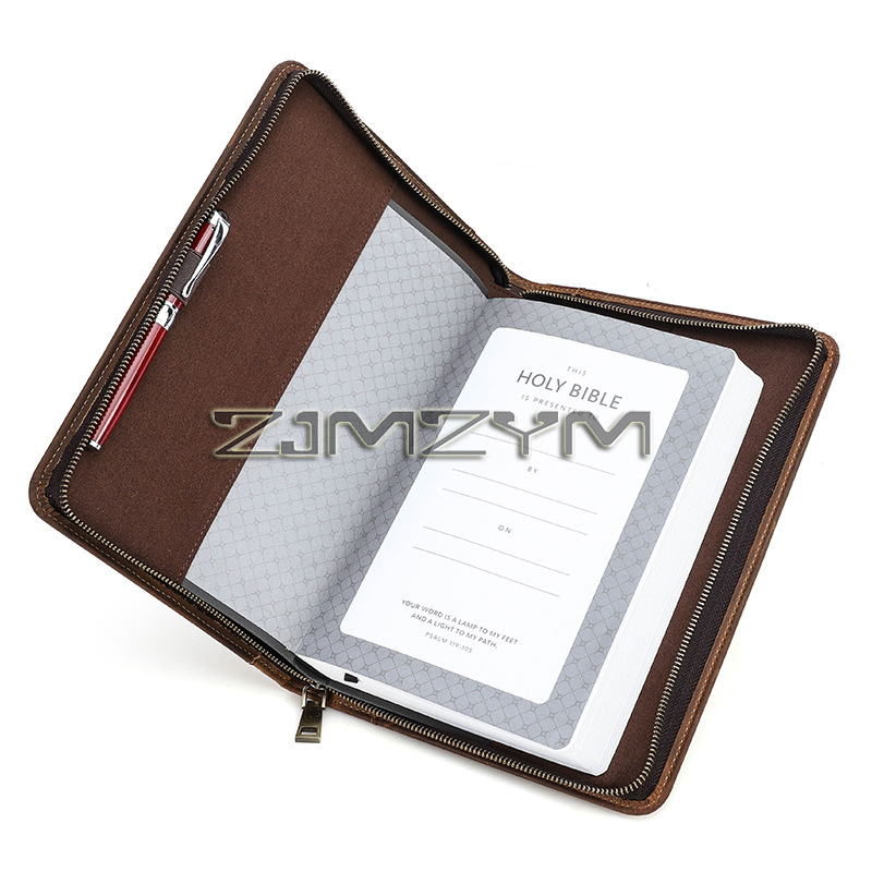 Funda de cuero retro para cuad - Stationery Supply Business reseña y precio