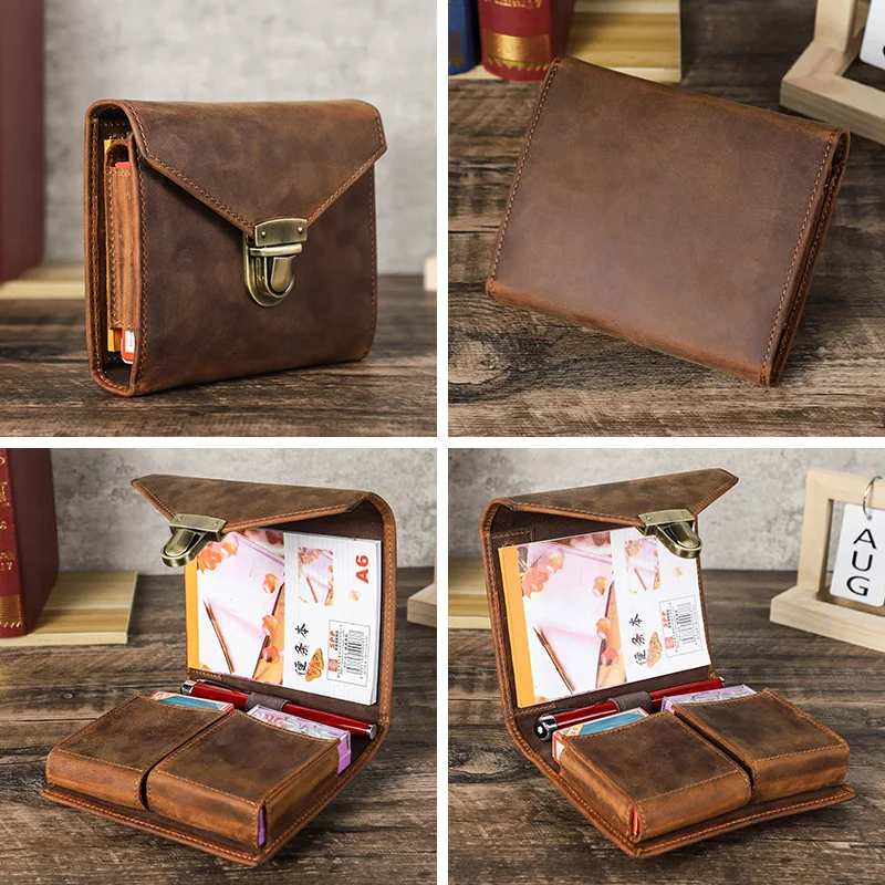 Funda de cuero Retro de lujo p - Stationery Supply Business reseña y precio