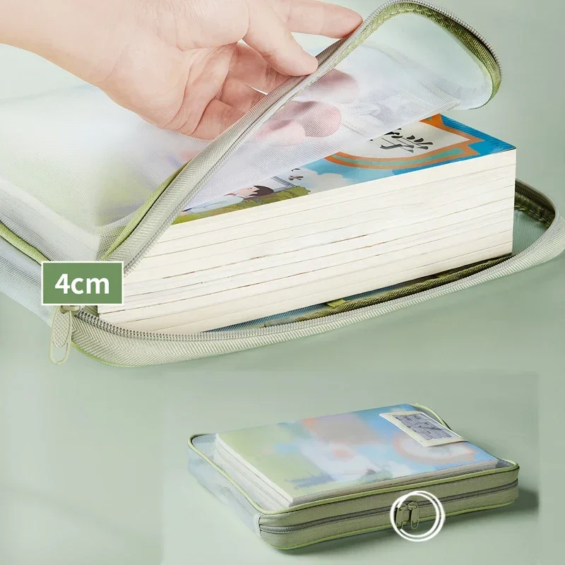 Carpeta de Archivos Transparen - Portfolio Folder Zip reseña y precio