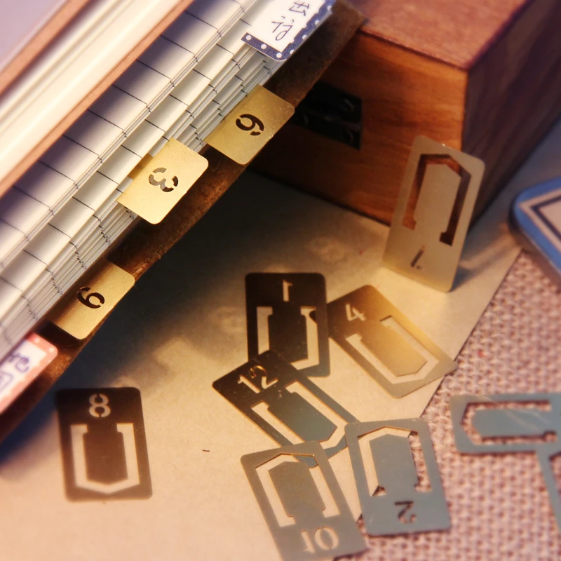 Marcapáginas de cobre Vintage, - Stationery Office And School Supply Stores reseña y precio