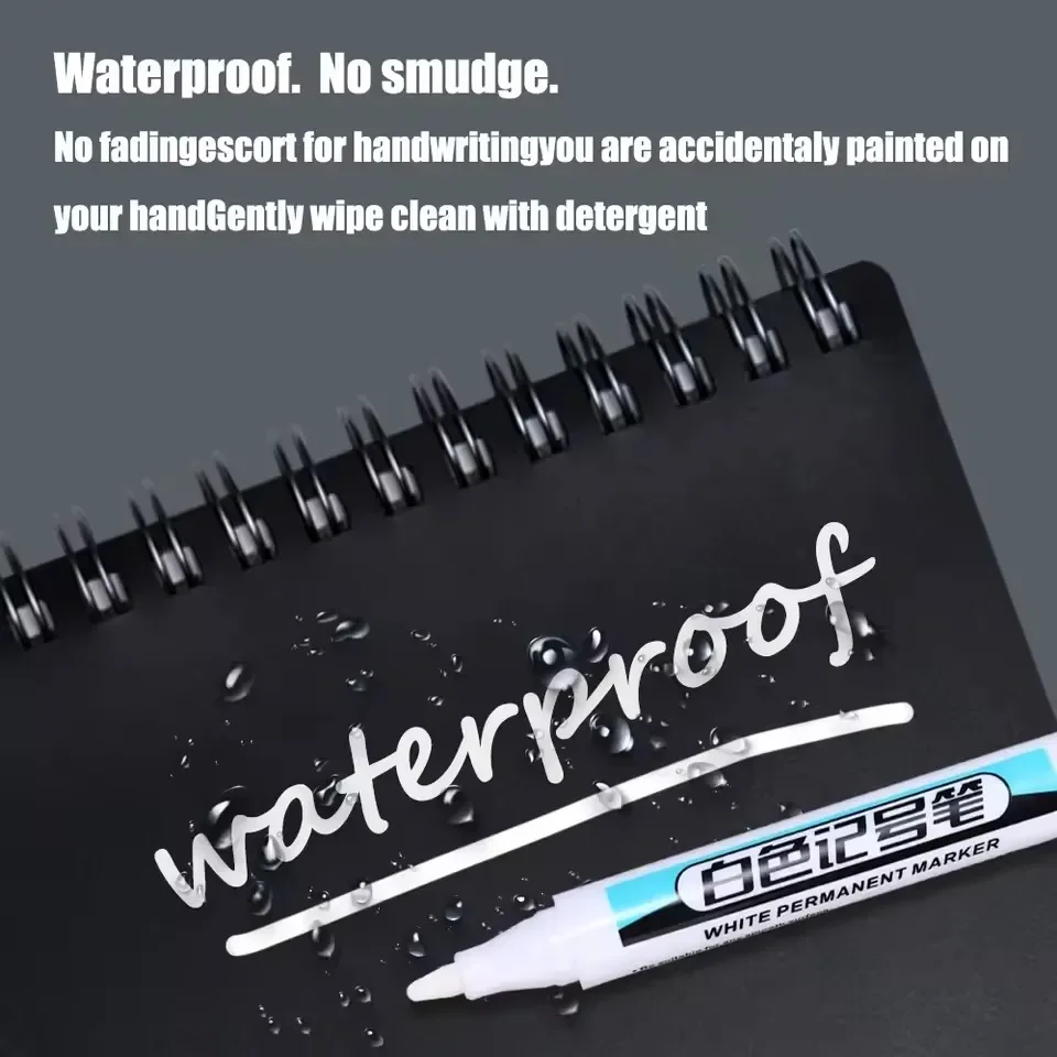 Marcadores permanentes blancos - Stationery Supply reseña y precio