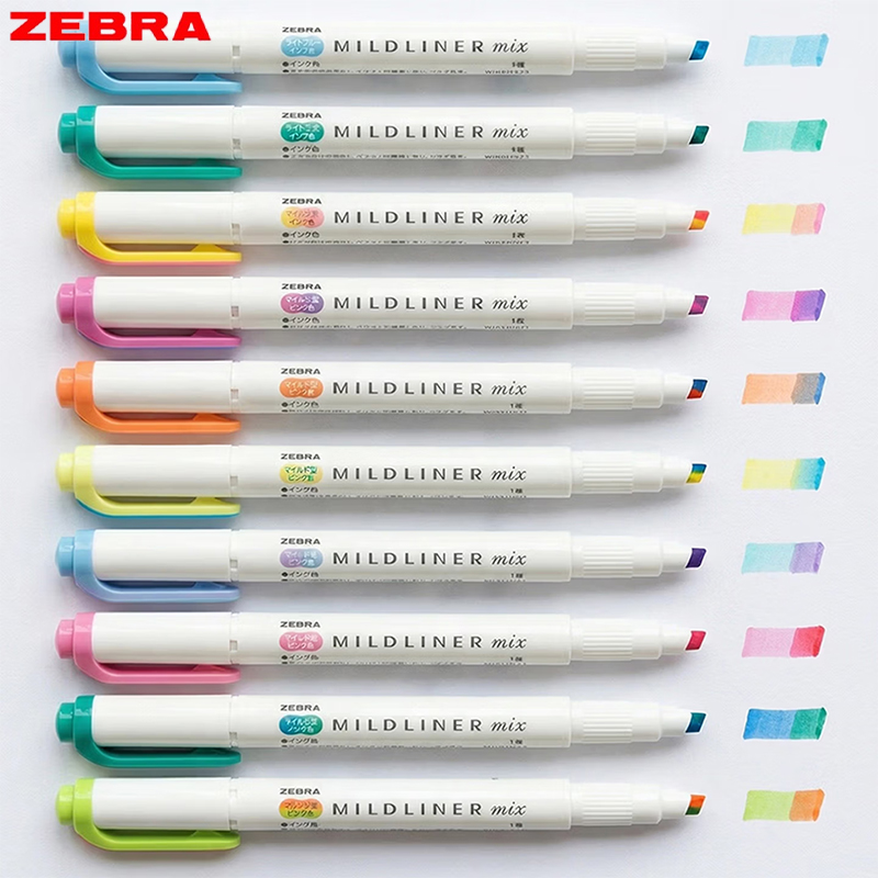 Marcadores Mildliner Zebra WKS - Zebra Pen Mildliner reseña y precio