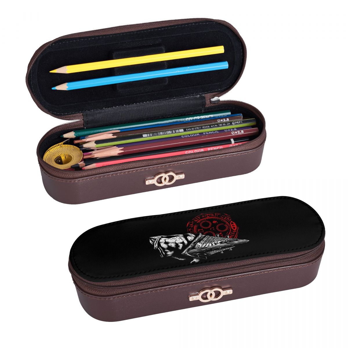 Estuches de cuero para lápices - Stationery And Office Supply Chain reseña y precio