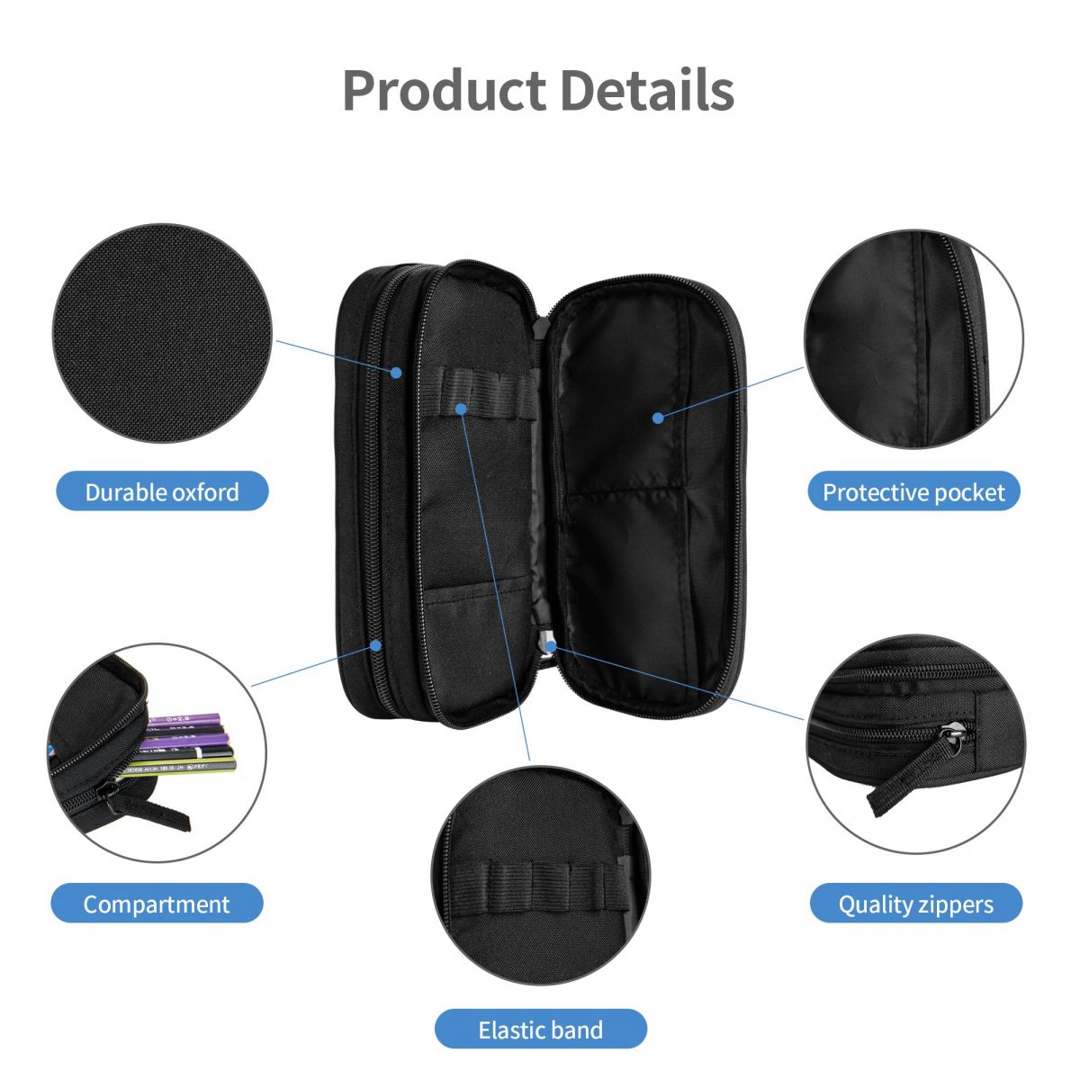 Estuche para lápices Cha EunWo - Stationery And Office Supply Chain reseña y precio