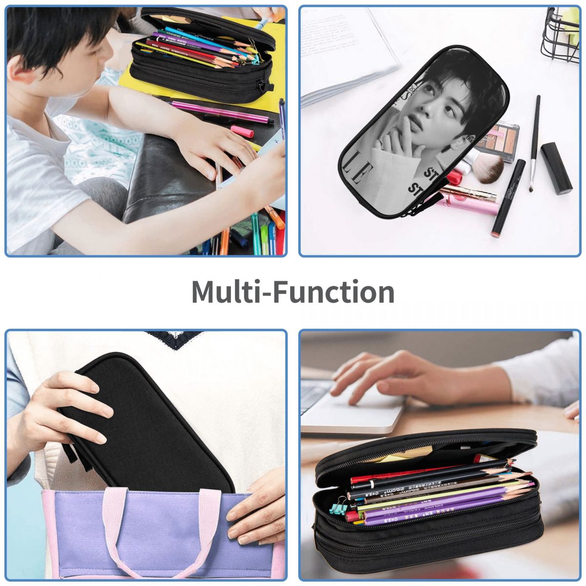 Estuche para lápices Cha EunWo - Stationery And Office Supply Chain reseña y precio