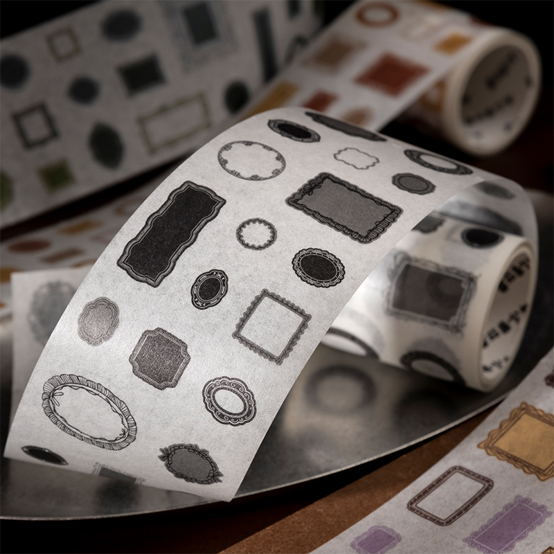 Cinta Adhesiva Decorativa Vint - Label Printer Tape reseña y precio
