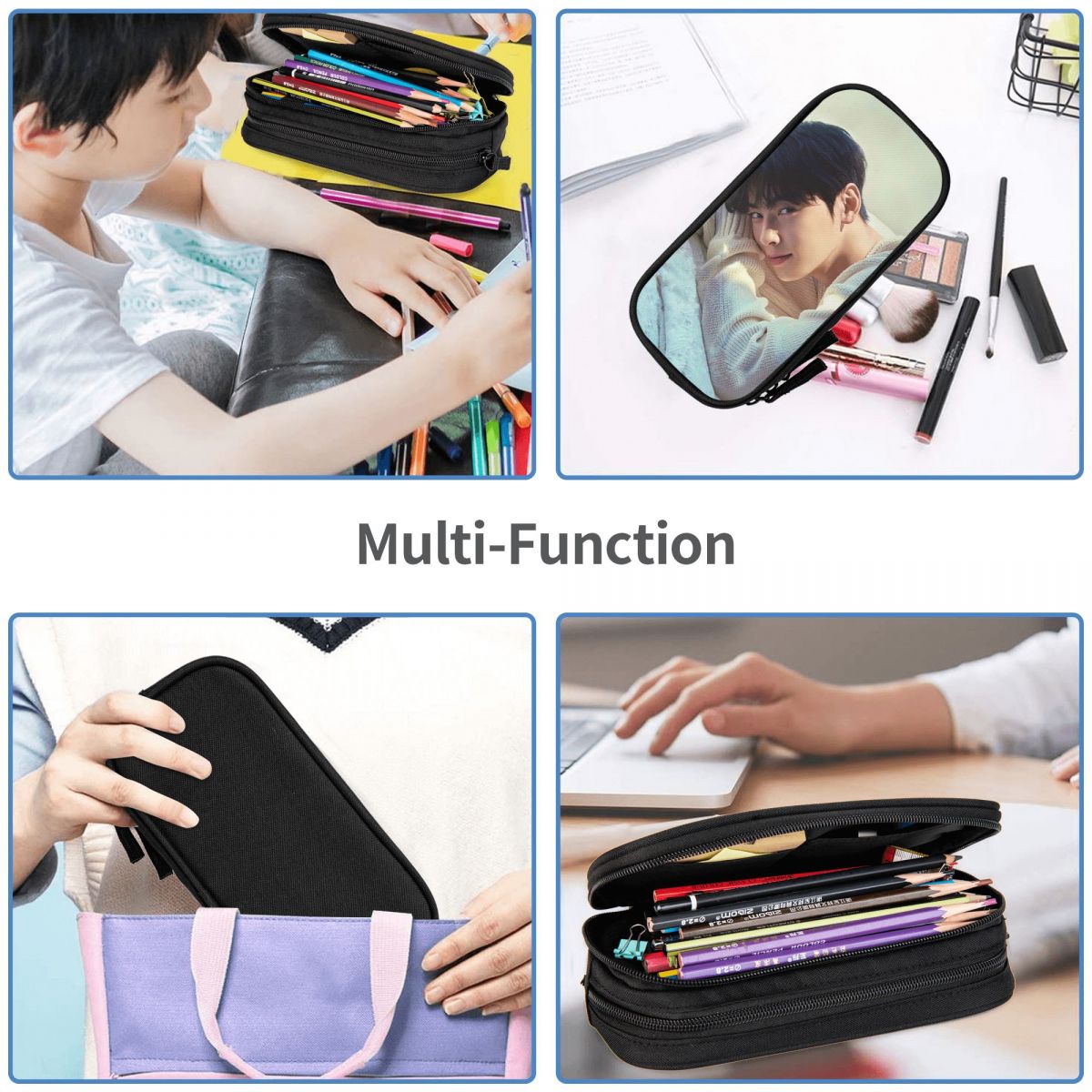 Estuche para lápices Cha EunWo - Stationery And Office Supply Chain reseña y precio