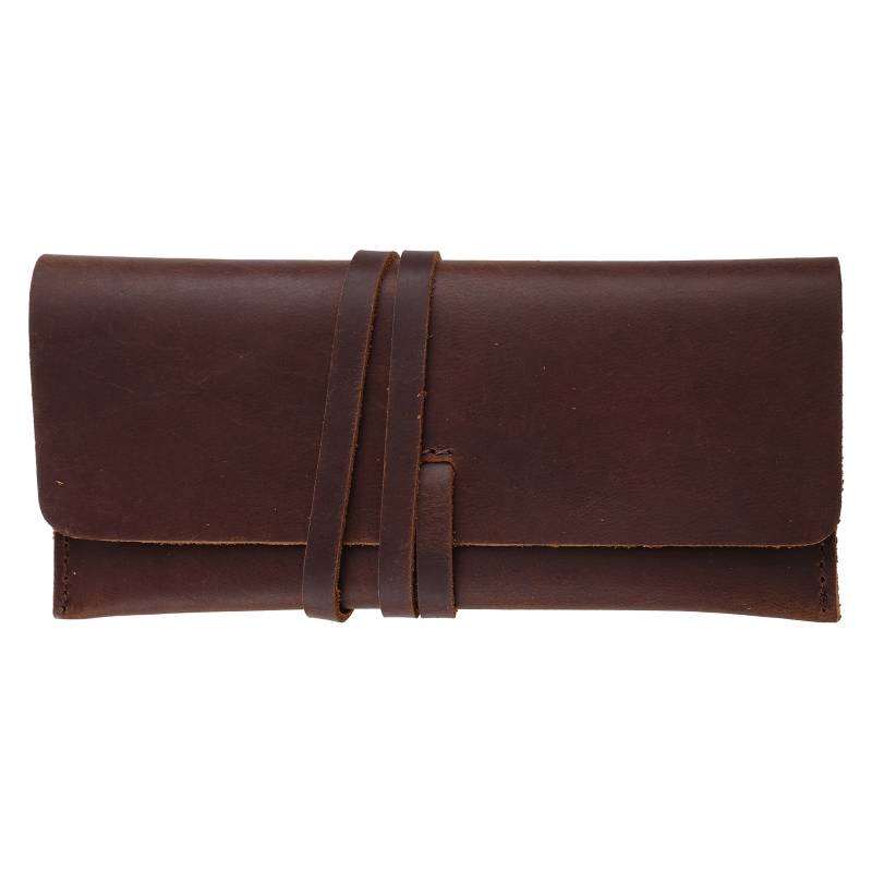 Bolso para bolígrafo de cuero  - Pen Pouch Roll reseña y precio