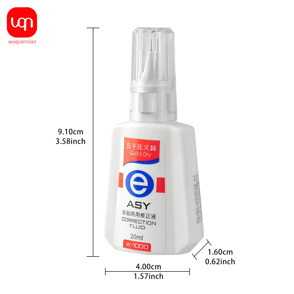 Líquido corrector de secado rá - Correction Fluid White reseña y precio