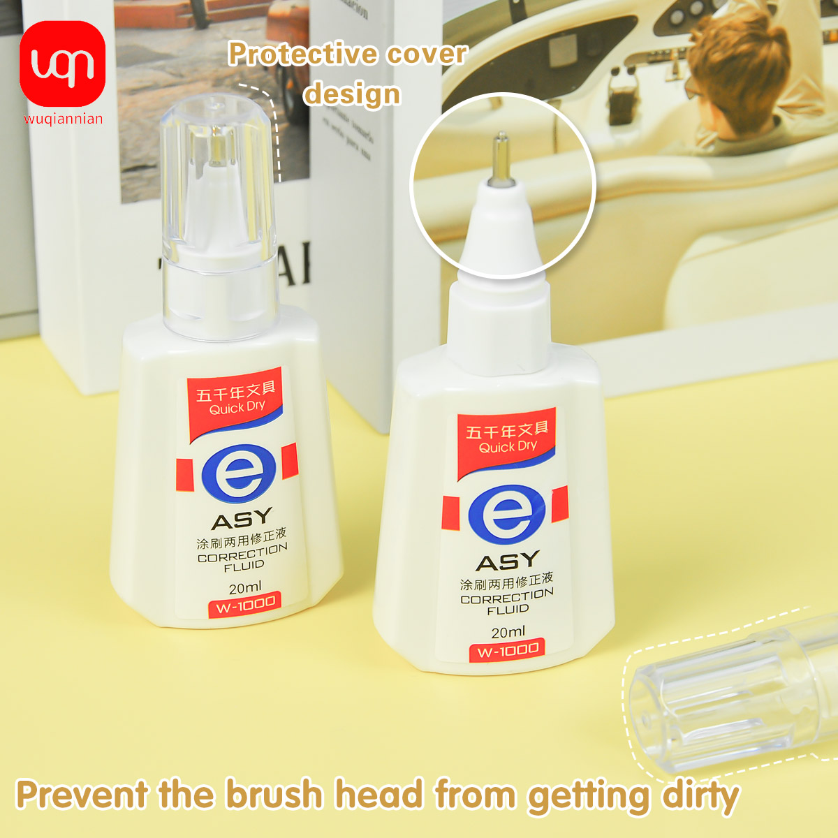 Líquido corrector de secado rá - Correction Fluid White reseña y precio