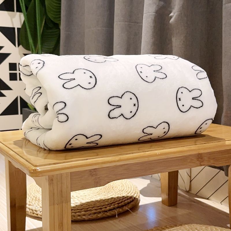 Manta de Franela Kawaii Miffy, - Stationery Office reseña y precio