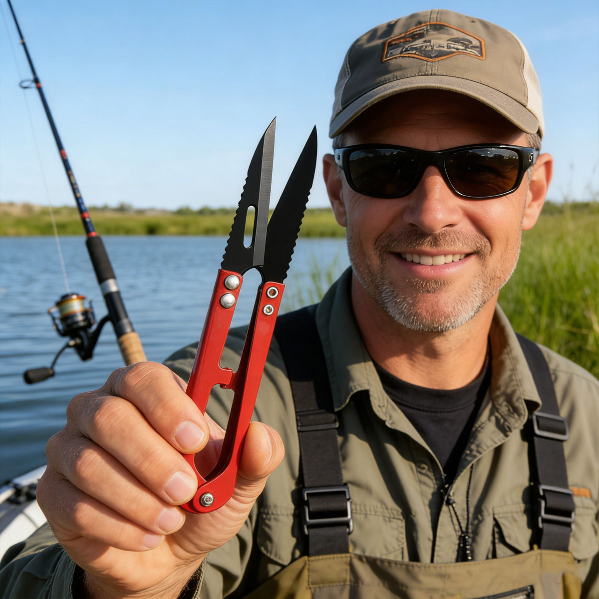 Tijeras de Pesca Multicolor, T - Scissors Stainless Craft reseña y precio