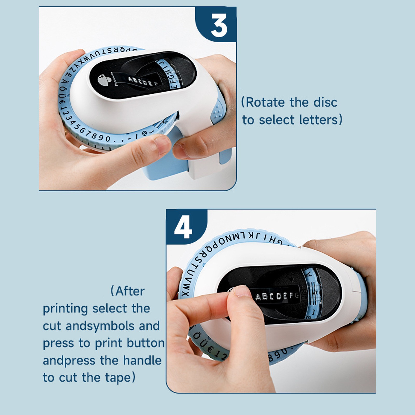 Impresora de etiquetas 3D, cin - Label Printer Tape reseña y precio
