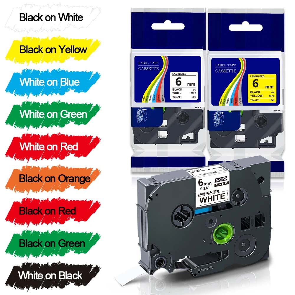 1 paquete de cinta TZe211 Ptou - Label Printer Tape reseña y precio