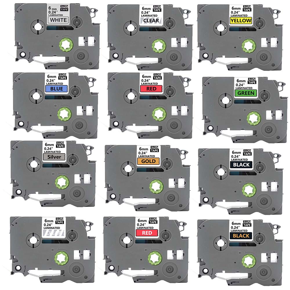 1 paquete de cinta TZe211 Ptou - Label Printer Tape reseña y precio