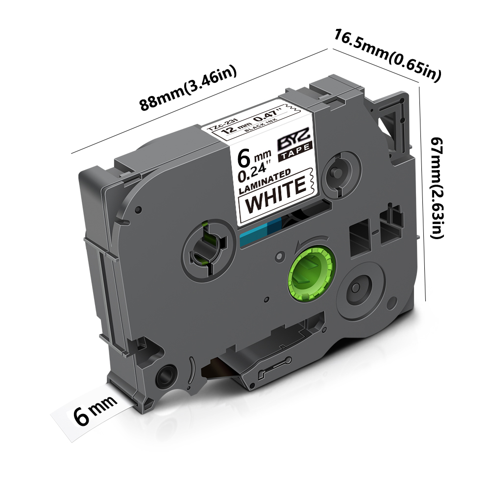1 paquete de cinta TZe211 Ptou - Label Printer Tape reseña y precio