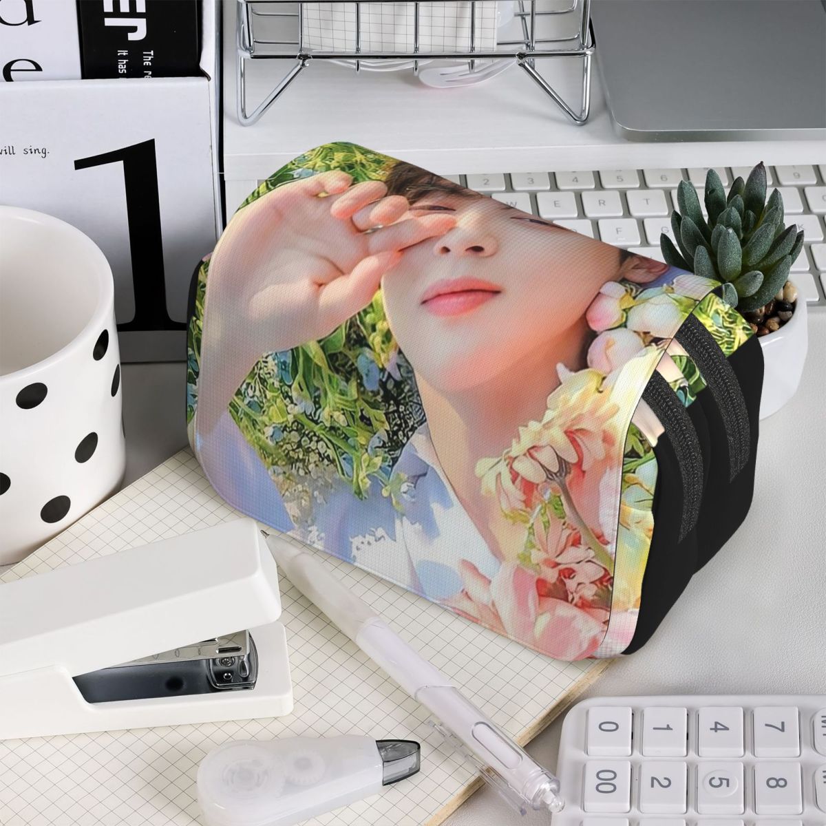 Estuche para lápices Cha EunWo - Stationery And Office Supply Chain reseña y precio