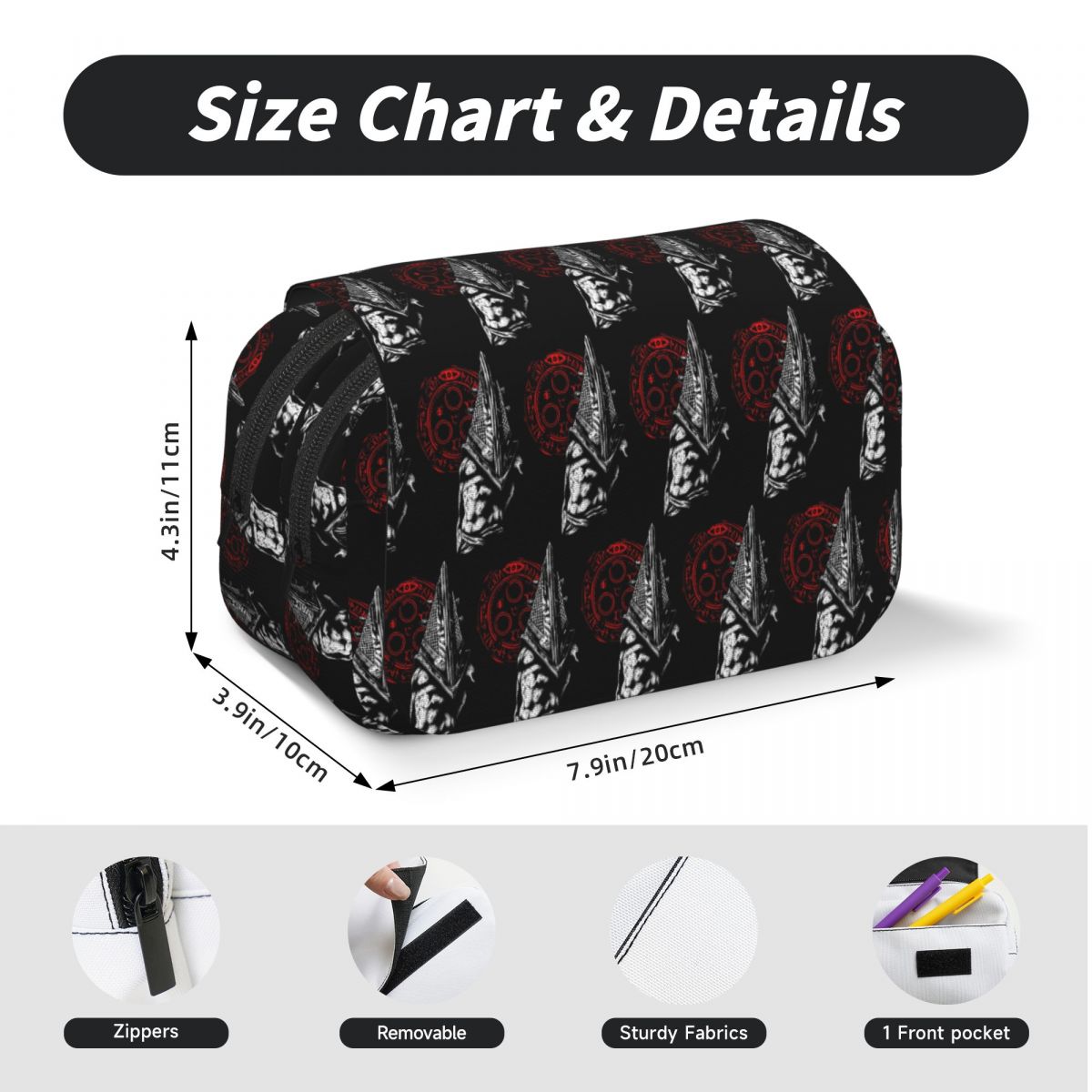 Estuche para lápices Chain Lin - Stationery And Office Supply Chain reseña y precio