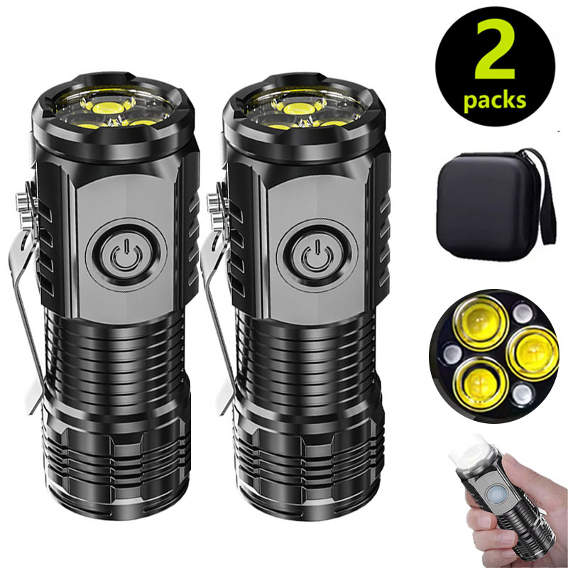 Mini linterna de 3LED con Clip - Stationery Supply reseña y precio