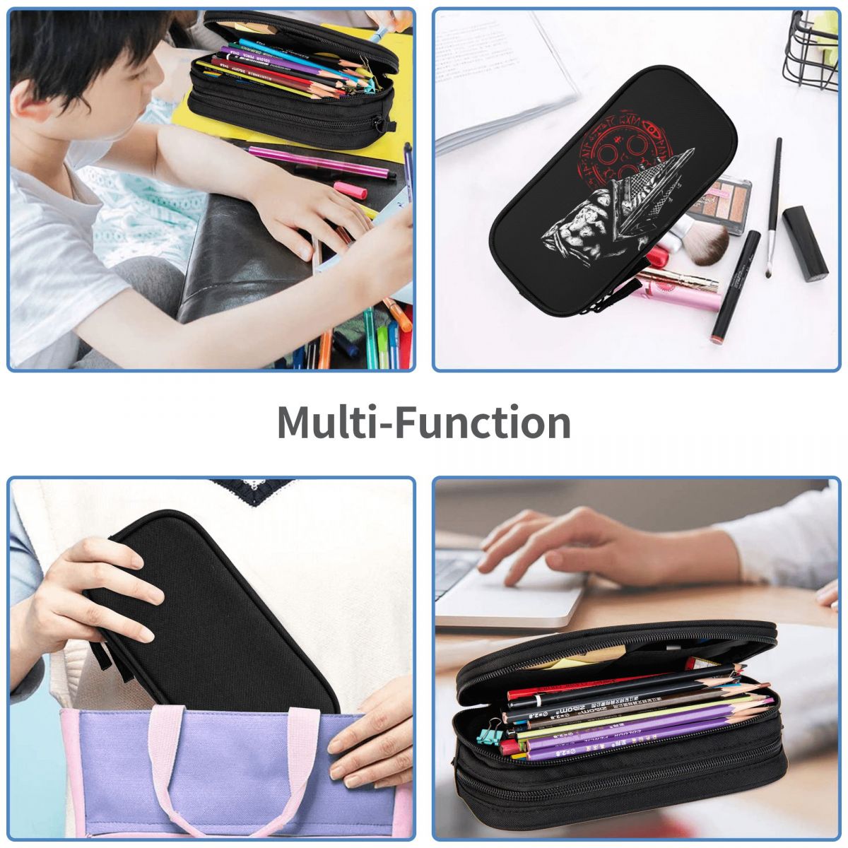 Estuche para lápices Chain Lin - Stationery And Office Supply Chain reseña y precio
