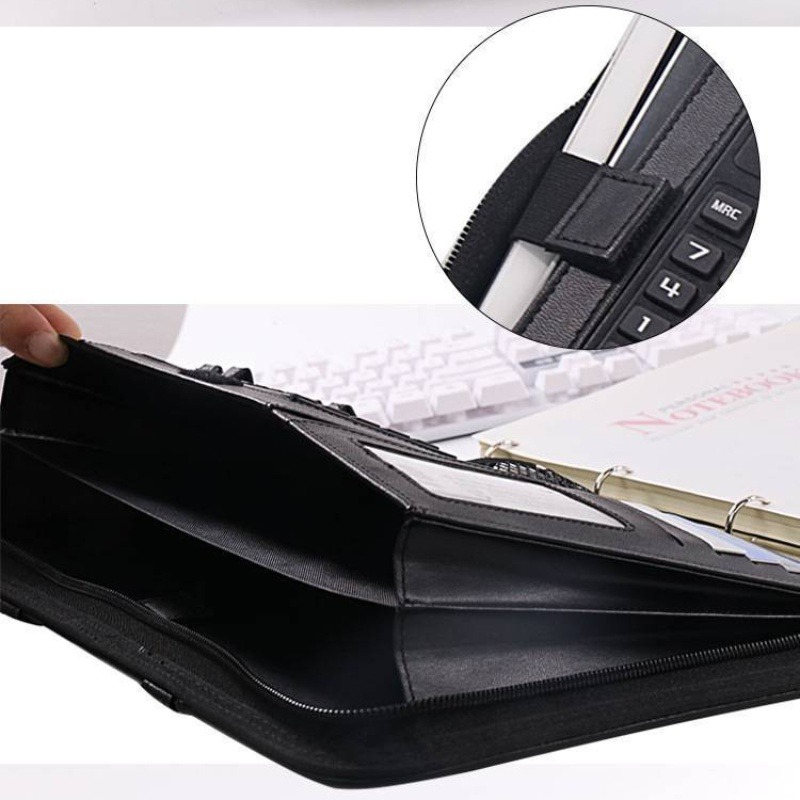 Carpeta de archivos con cremal - Portfolio Folder Zip reseña y precio