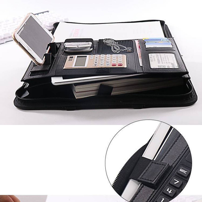 Carpeta de archivos con cremal - Portfolio Folder Zip reseña y precio