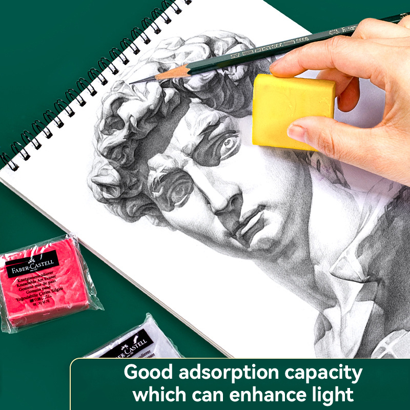 Goma de borrar artística suave - Rubber Eraser Kneaded reseña y precio